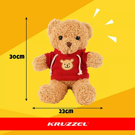 Teddy bear 30cm Kruzzel 26760