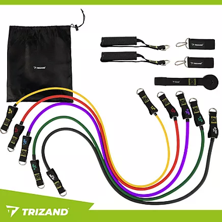 Pretestības gumiju komplekts Trizand 25880, 5 gab.