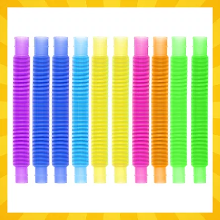 Sensorās caurules Pop Tubes, 10 gab. Kruzzel 26693