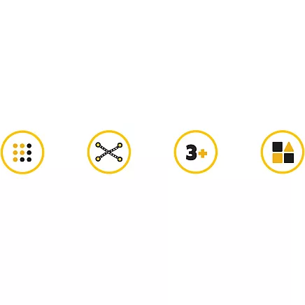 Sensorās caurules Pop Tubes, 10 gab. Kruzzel 26693