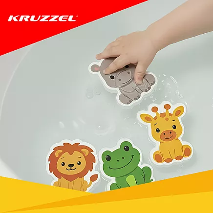 Foam bath stickers - animals 26600