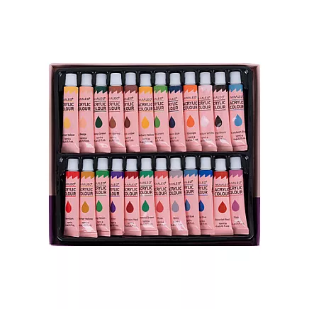 Mākslinieka gleznošanas komplekts ar molbertu 41 gab. Maaleo 26800