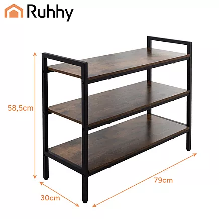 Shoe rack 79cm Ruhhy 27038