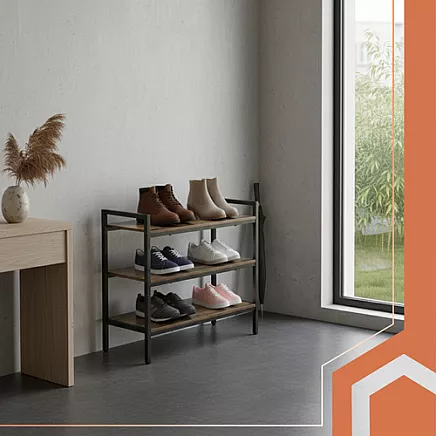 Shoe rack 79cm Ruhhy 27038