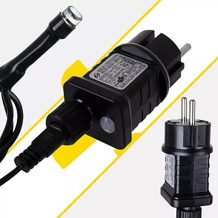 Outdoor lights 500LED 35m white Izoxis 24899