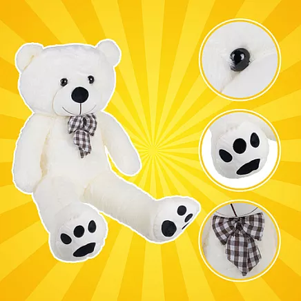 Teddy bear 100cm Kruzzel 26099