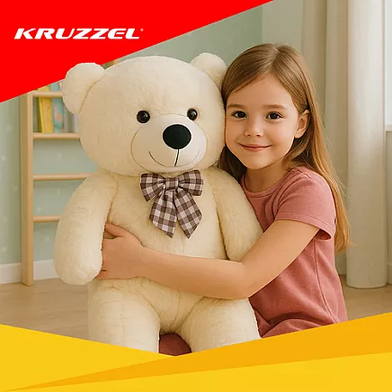 Teddy bear 100cm Kruzzel 26099