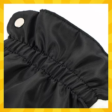 Double stroller muffs - black Kruzzel 25814