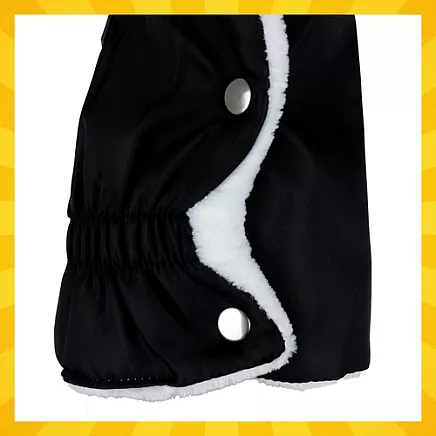 Double stroller muffs - black Kruzzel 25814