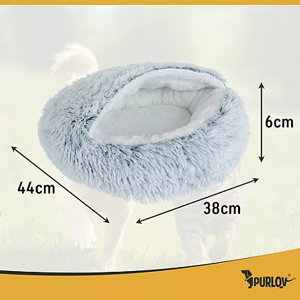 Dog/cat bed - plush Purlov 26583