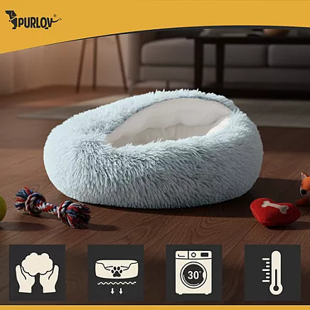 Dog/cat bed - plush Purlov 26583
