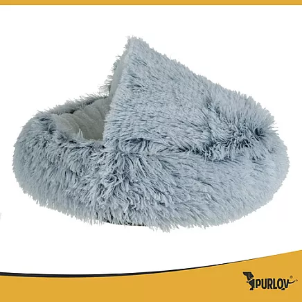 Dog/cat bed - plush Purlov 26583