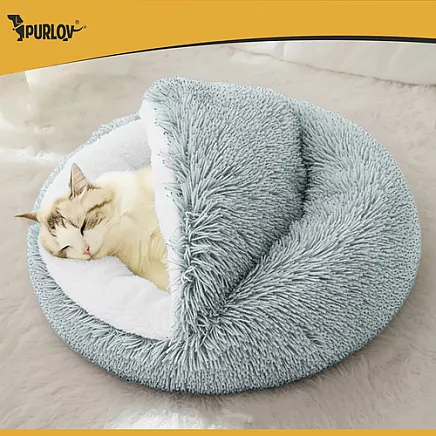 Dog/cat bed - plush Purlov 26583