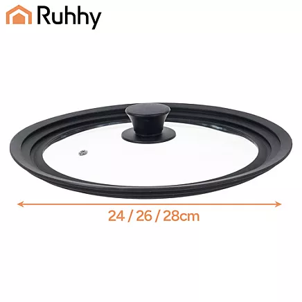 3-in-1 silicone lid 24/26/28cm Ruhhy 25560