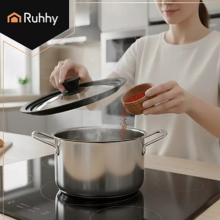 3-in-1 silicone lid 24/26/28cm Ruhhy 25560