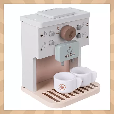 Wooden coffee maker for children Kruzzel 26512