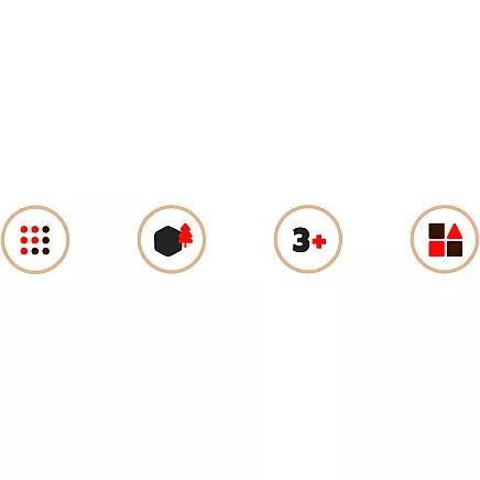 Childrens tea set gray Kruzzel 26394