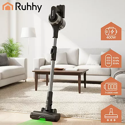 LunPro Ruhhy 26708 Cordless Upright Vacuum Cleaner