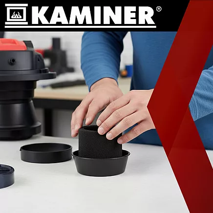 Sūkļa filtrs putekļsūcējam Kaminer 23918 26747, 28x7.5 cm