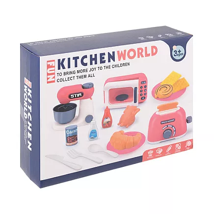Set of kitchen accessories for children 26 pieces 24902