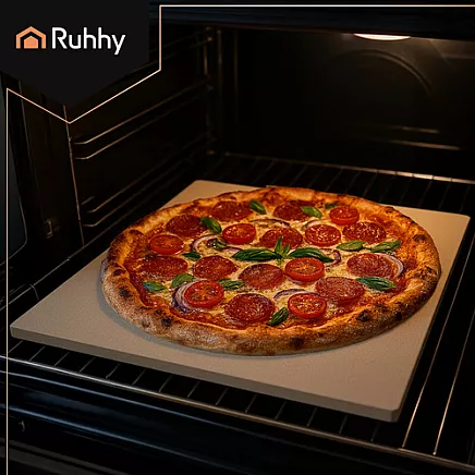 Picas akmens Ruhhy 26916 ar bambusa lāpstiņu 38x36 cm