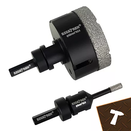 Diamond hole saws - set of 6 Bigstreen 27079