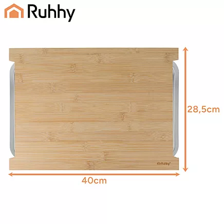 Bamboo board with containers Ruhhy 25707