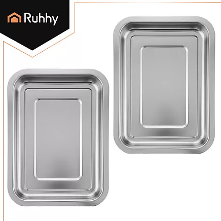 Bamboo board with containers Ruhhy 25707