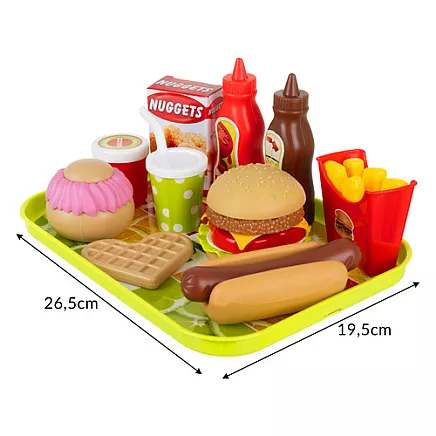 Fast food toy set 26321