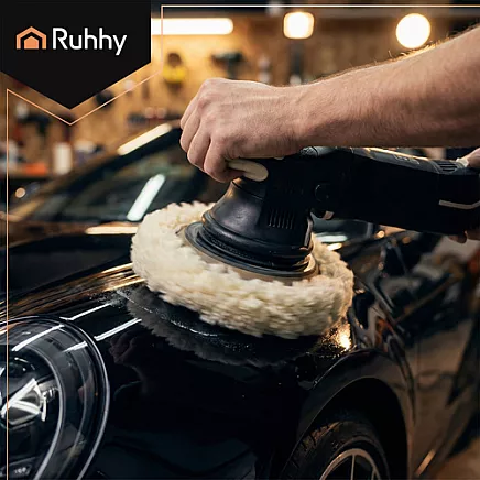 Polishing fur 130mm Ruhhy 27049