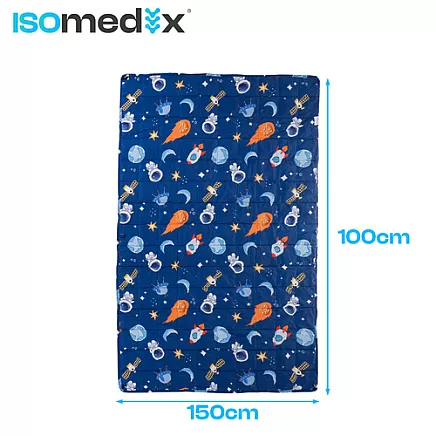 Weighted blanket 100x150cm 4kg Isomedix 26897