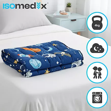 Weighted blanket 100x150cm 4kg Isomedix 26897