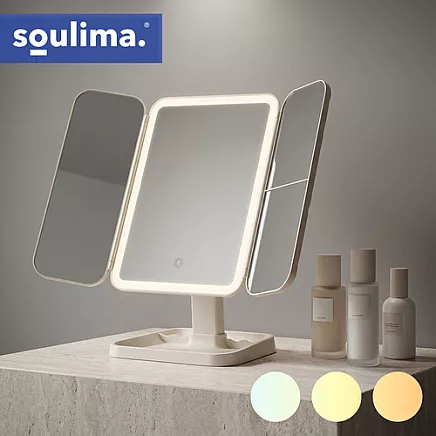 LED folding cosmetic mirror Soulima 26952