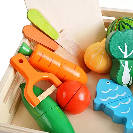 Vegetables wooden chopping board 21942