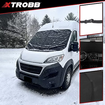 Pretaizsalšanas paklājs vējstiklam automašīnai