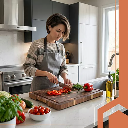 Deska akacjowa do krojenia Ruhhy 26924