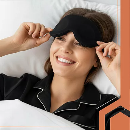 Opaska na oczy do spania Ruhhy 27198