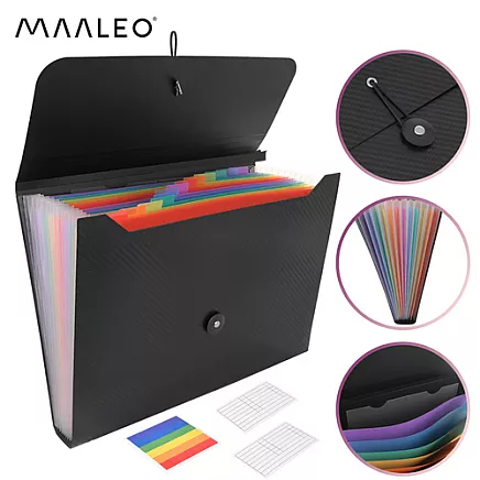 Teczka na dokumenty 13 przegródek Maaleo 27227