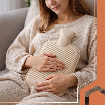 Liels gumijas termofors 1,8 l ar plīša pārvalku