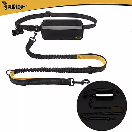 Pas biodrowy ze smyczą Purlov 24689
