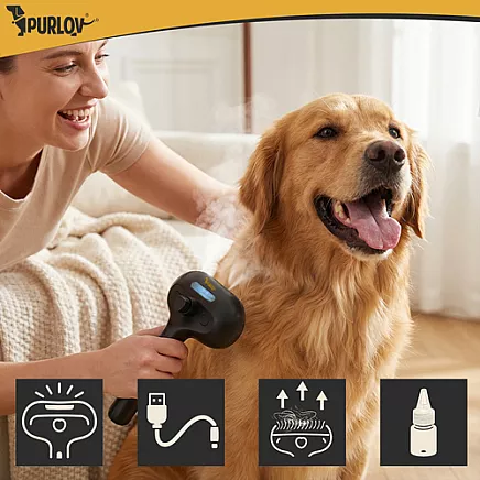 Szczotka parowa dla zwierząt Purlov 26905