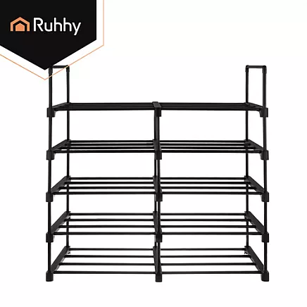 Ruhhy 10-level shoe shelf 45x30x174cm