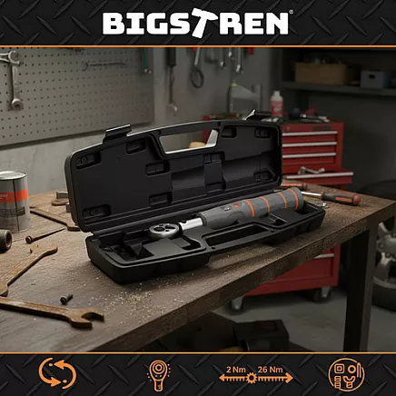 Torque wrench 1/4 2-26NM Bigstret 27087