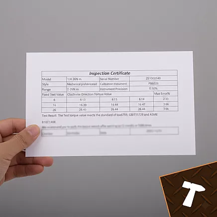 Torque wrench 1/4 2-26NM Bigstret 27087