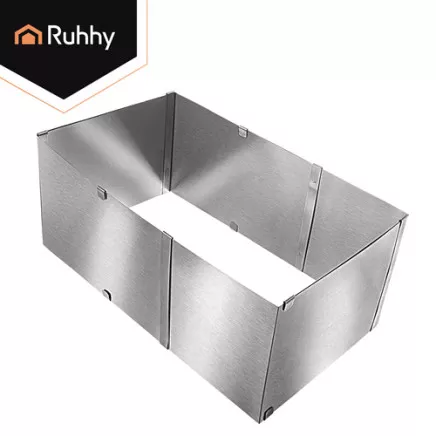 Ruhhy rectangular cake tin/confectionery rim