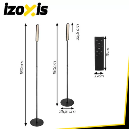 LED floor lamp 180cm Izoxis 26885