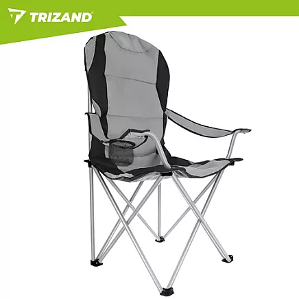 Trizand Black and Gray Fishing Chair