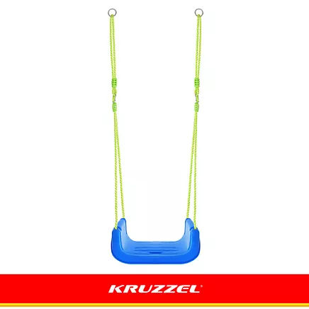 Kruzzel 3-in-1 green and blue childrens swing