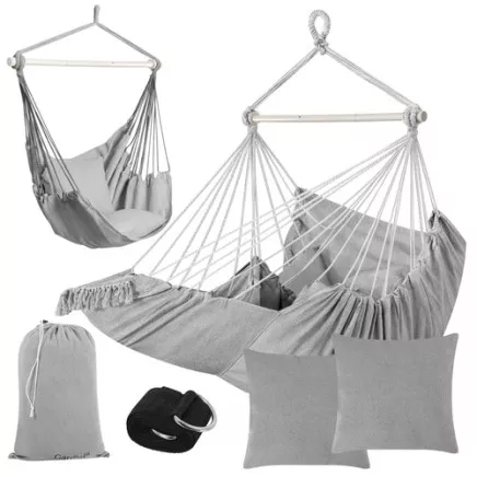 Swing - hanging chair 210cm gray Gardlov