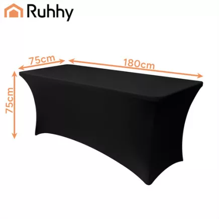 Pokrowiec na stół bankietowy 183x75x75cm Ruhhy